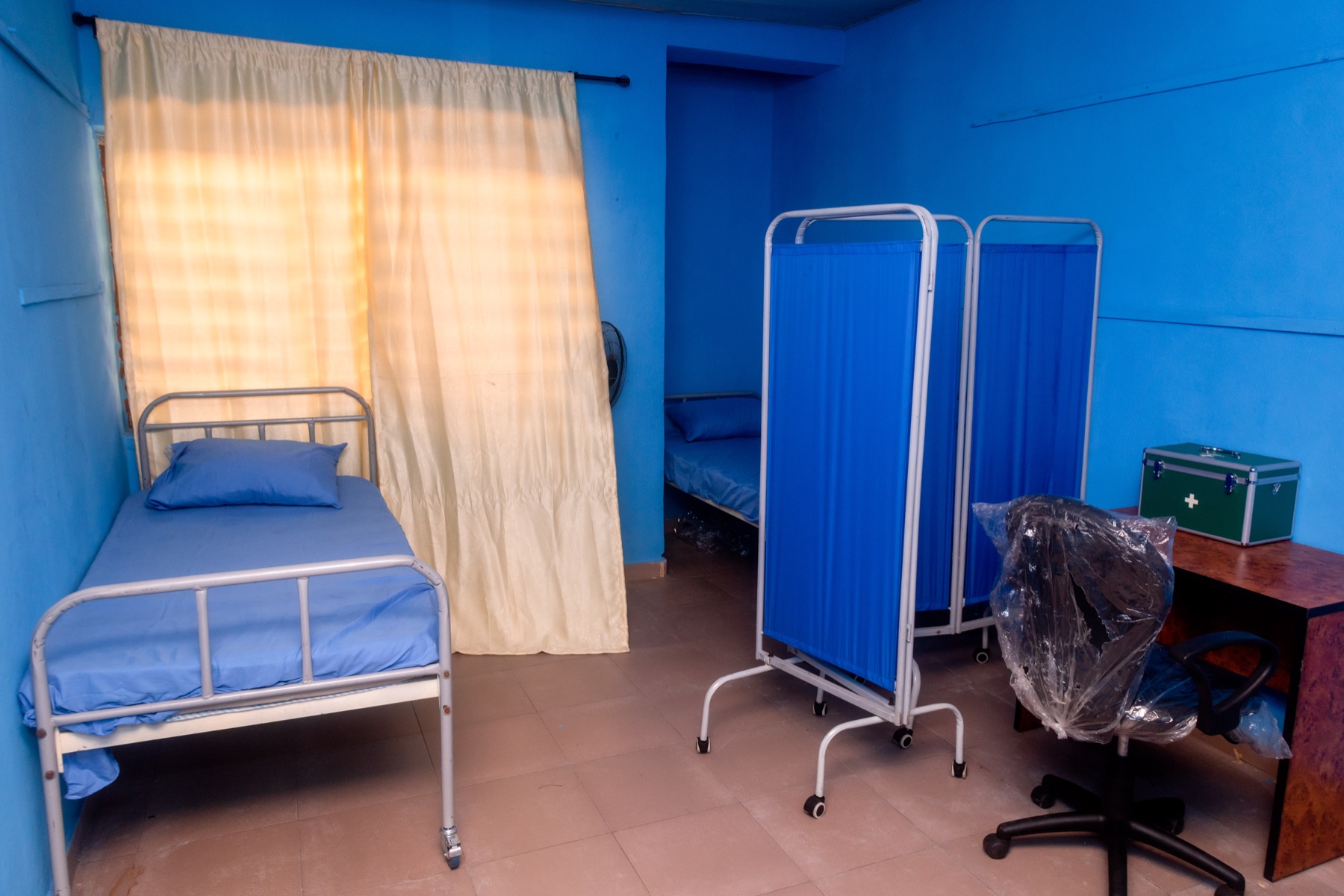 NBO Foundation sick bay commissioning event